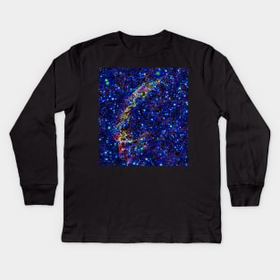 Black Panther Art - Glowing Edges 41 Kids Long Sleeve T-Shirt